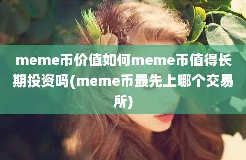 meme币价值如何meme币值得长期投资吗(meme币最先上哪个交易所)