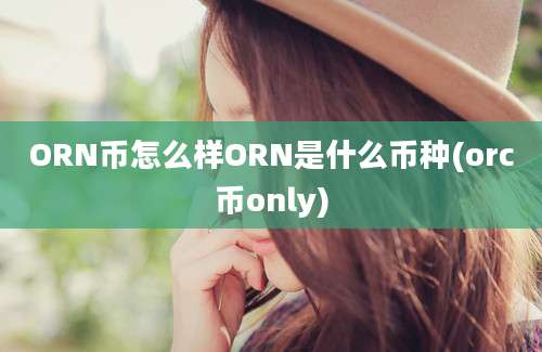 ORN币怎么样ORN是什么币种(orc币only)