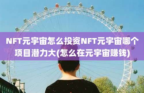 NFT元宇宙怎么投资NFT元宇宙哪个项目潜力大(怎么在元宇宙赚钱)