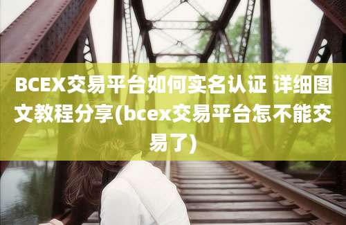 BCEX交易平台如何实名认证 详细图文教程分享(bcex交易平台怎不能交易了)