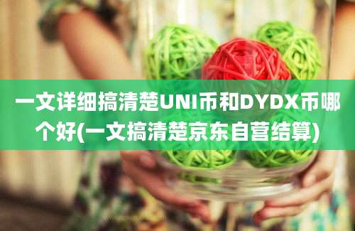 一文详细搞清楚UNI币和DYDX币哪个好(一文搞清楚京东自营结算)