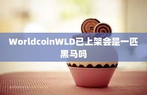 WorldcoinWLD已上架会是一匹黑马吗