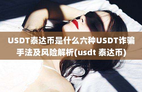 USDT泰达币是什么六种USDT诈骗手法及风险解析(usdt 泰达币)