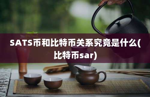 SATS币和比特币关系究竟是什么(比特币sar)