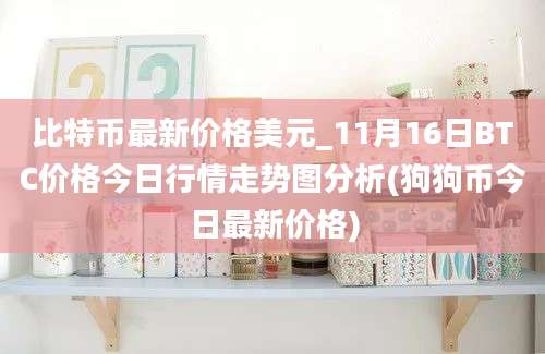 比特币最新价格美元_11月16日BTC价格今日行情走势图分析(狗狗币今日最新价格)