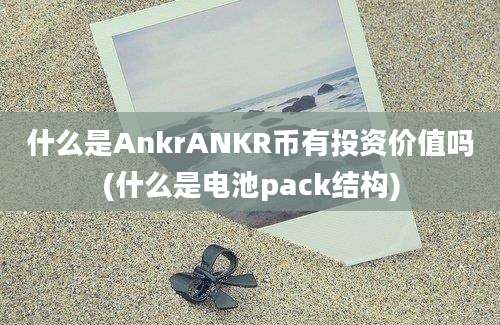 什么是AnkrANKR币有投资价值吗(什么是电池pack结构)