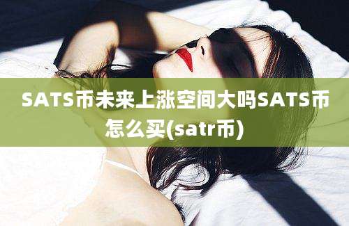 SATS币未来上涨空间大吗SATS币怎么买(satr币)