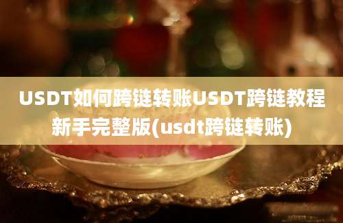 USDT如何跨链转账USDT跨链教程新手完整版(usdt跨链转账)