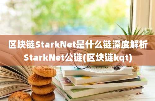 区块链StarkNet是什么链深度解析StarkNet公链(区块链kqt)