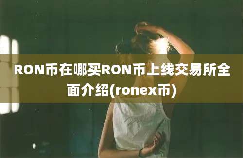 RON币在哪买RON币上线交易所全面介绍(ronex币)