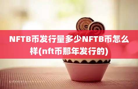 NFTB币发行量多少NFTB币怎么样(nft币那年发行的)