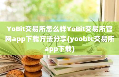 YoBit交易所怎么样YoBit交易所官网app下载方法分享(yoobtc交易所app下载)