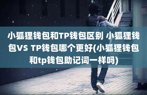 小狐狸钱包和TP钱包区别 小狐狸钱包VS TP钱包哪个更好(小狐狸钱包和tp钱包助记词一样吗)