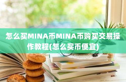 怎么买MINA币MINA币购买交易操作教程(怎么买币便宜)