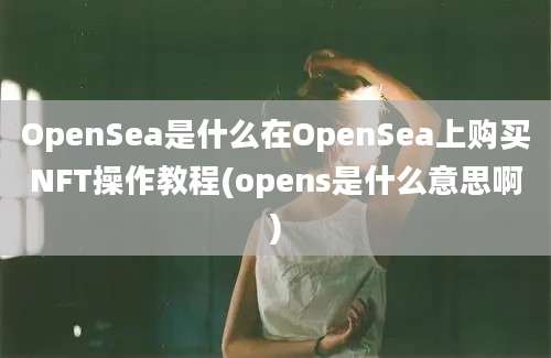 OpenSea是什么在OpenSea上购买NFT操作教程(opens是什么意思啊)