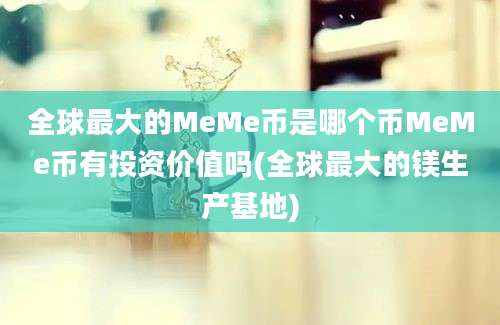 全球最大的MeMe币是哪个币MeMe币有投资价值吗(全球最大的镁生产基地)