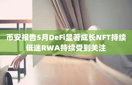 币安报告5月DeFi显著成长NFT持续低迷RWA持续受到关注