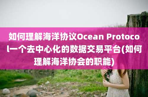 如何理解海洋协议Ocean Protocol一个去中心化的数据交易平台(如何理解海洋协会的职能)