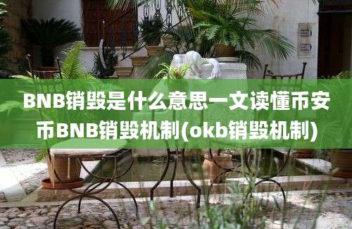 BNB销毁是什么意思一文读懂币安币BNB销毁机制(okb销毁机制)