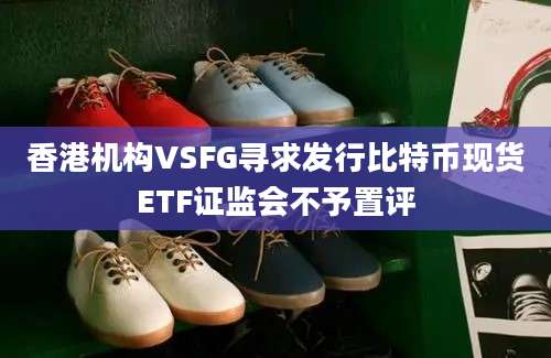 香港机构VSFG寻求发行比特币现货ETF证监会不予置评