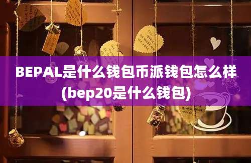 BEPAL是什么钱包币派钱包怎么样(bep20是什么钱包)