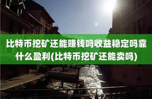 比特币挖矿还能赚钱吗收益稳定吗靠什么盈利(比特币挖矿还能卖吗)