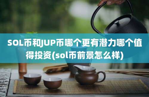 SOL币和JUP币哪个更有潜力哪个值得投资(sol币前景怎么样)