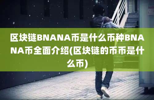 区块链BNANA币是什么币种BNANA币全面介绍(区块链的币币是什么币)