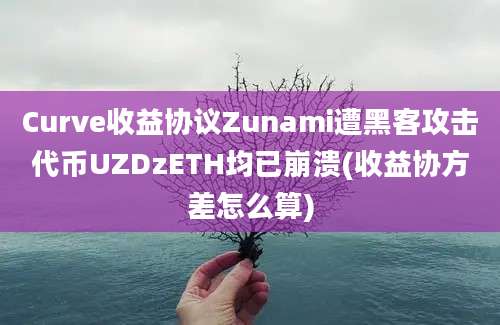 Curve收益协议Zunami遭黑客攻击代币UZDzETH均已崩溃(收益协方差怎么算)