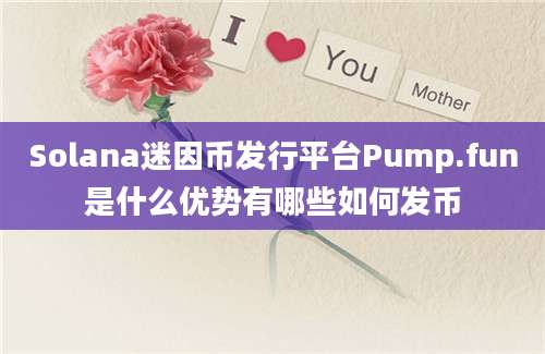 Solana迷因币发行平台Pump.fun是什么优势有哪些如何发币