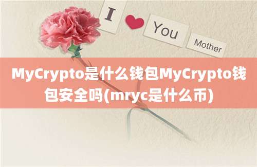 MyCrypto是什么钱包MyCrypto钱包安全吗(mryc是什么币)