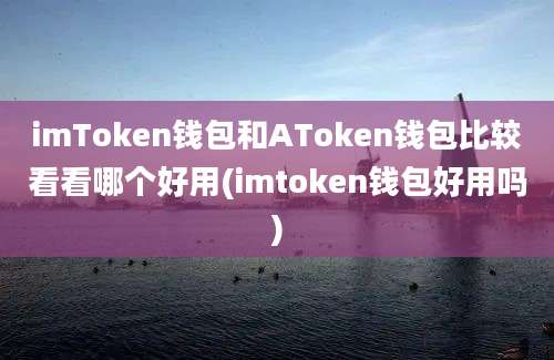 imToken钱包和AToken钱包比较看看哪个好用(imtoken钱包好用吗)