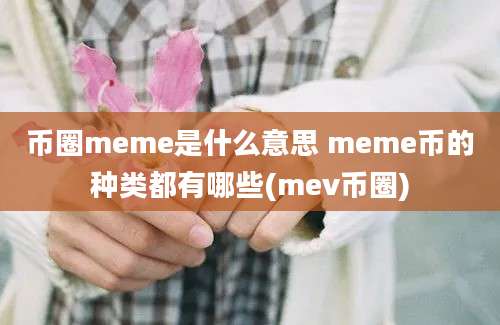 币圈meme是什么意思 meme币的种类都有哪些(mev币圈)