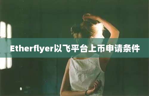 Etherflyer以飞平台上币申请条件