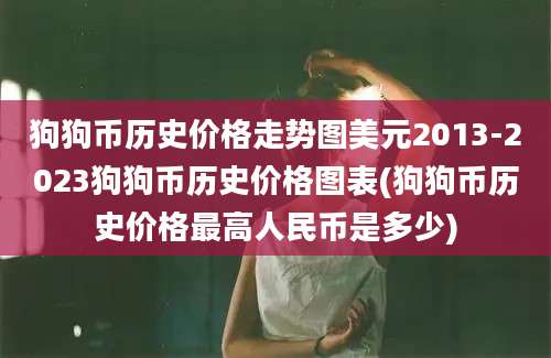 狗狗币历史价格走势图美元2013-2023狗狗币历史价格图表(狗狗币历史价格最高人民币是多少)