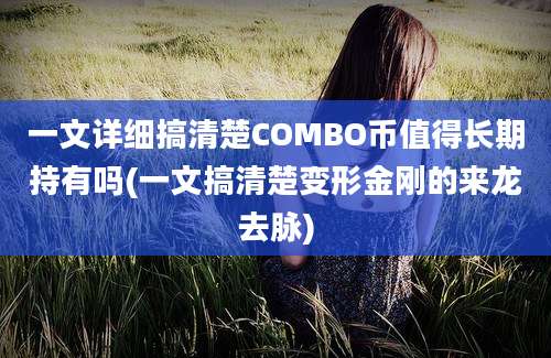 一文详细搞清楚COMBO币值得长期持有吗(一文搞清楚变形金刚的来龙去脉)