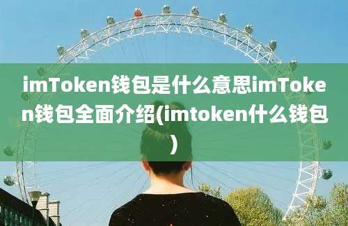 imToken钱包是什么意思imToken钱包全面介绍(imtoken什么钱包)