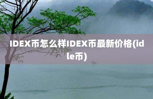 IDEX币怎么样IDEX币最新价格(idle币)