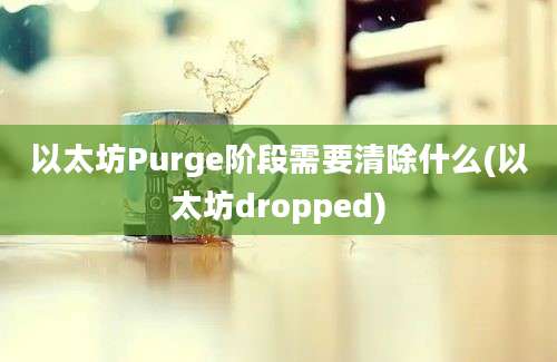 以太坊Purge阶段需要清除什么(以太坊dropped)