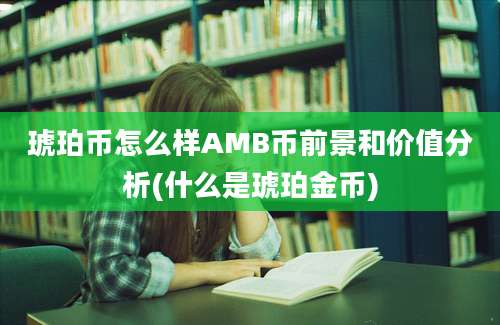 琥珀币怎么样AMB币前景和价值分析(什么是琥珀金币)