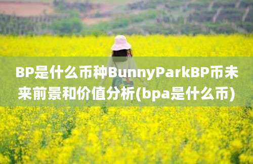 BP是什么币种BunnyParkBP币未来前景和价值分析(bpa是什么币)