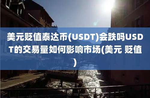 美元贬值泰达币(USDT)会跌吗USDT的交易量如何影响市场(美元 贬值)