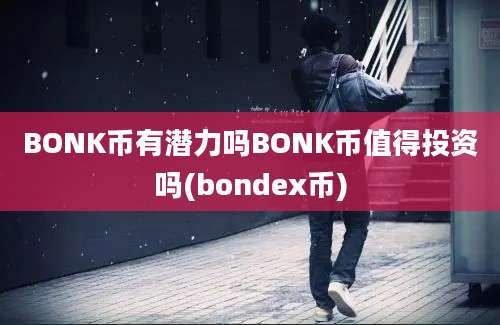 BONK币有潜力吗BONK币值得投资吗(bondex币)