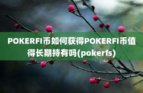 POKERFI币如何获得POKERFI币值得长期持有吗(pokerfs)