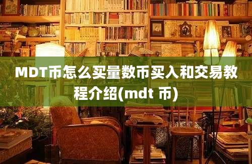 MDT币怎么买量数币买入和交易教程介绍(mdt 币)