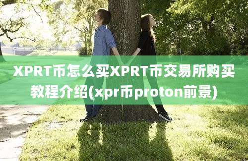 XPRT币怎么买XPRT币交易所购买教程介绍(xpr币proton前景)