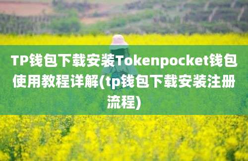 TP钱包下载安装Tokenpocket钱包使用教程详解(tp钱包下载安装注册流程)