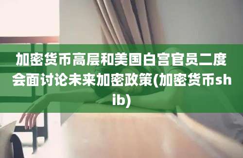 加密货币高层和美国白宫官员二度会面讨论未来加密政策(加密货币shib)