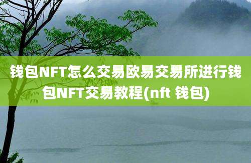 钱包NFT怎么交易欧易交易所进行钱包NFT交易教程(nft 钱包)