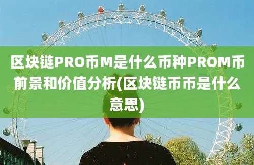 区块链PRO币M是什么币种PROM币前景和价值分析(区块链币币是什么意思)